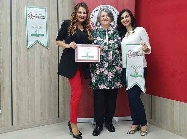 Ağaçların Adları İstanbul Projesi Bayrak ve Sertifika Ödül Töreni