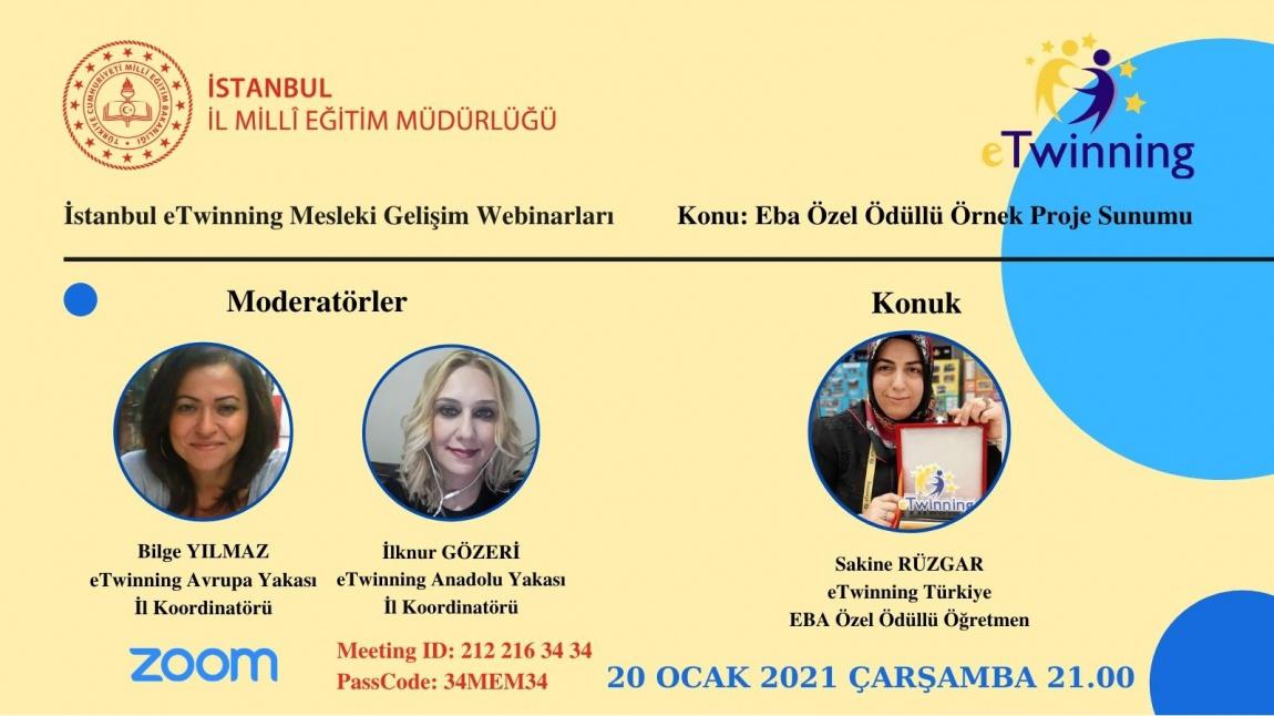 İstanbul İl Milli Eğitim Müdürlüğü Mesleki Gelişim Webinarı